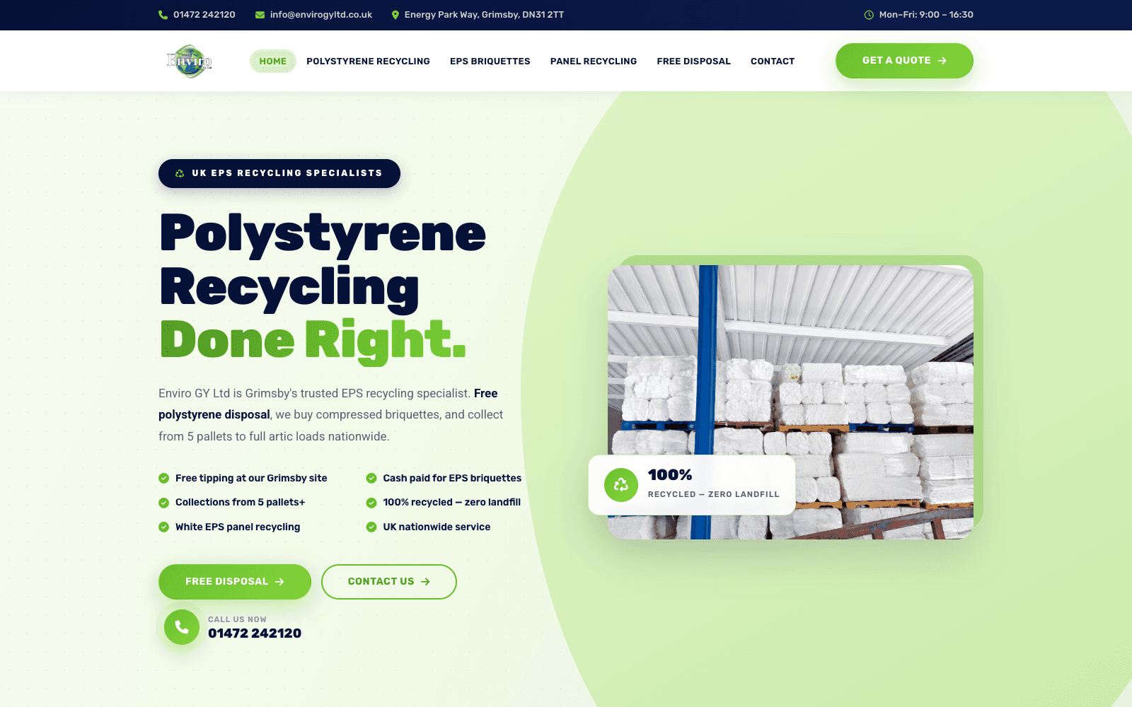 enviro gy — Web Design project by PWT Digital